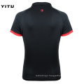 Moisture Wicking Dry Fit Polo Shirt Black Polyester